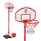 Adjustable Kids Basketball Hoop Stand System 2.7m Backboard Basketball Set Training Play