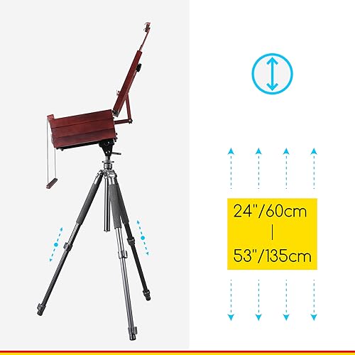 MEEDEN Tabletop Easel Stand for Painting & Display,Premium Aluminum Art  Painting Easel,Portable Paint Easel for Canvas Painting, Desk Tripod Easel  for