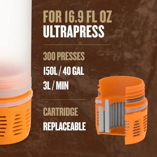 GRAYL UltraPress Replacement Purifier Cartridge (Orange)