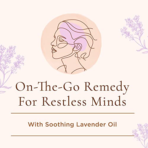 Gya Labs Lavender Essential Oil Roll-On (10ml) - Relaxing, Floral Scent