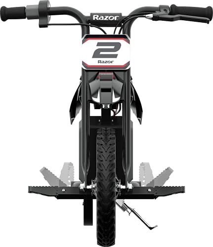 Razor Dirt Rocket MX125 Electric Bike for Child, Black