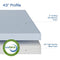 Vibe Gel Memory Foam Sofa Bed Mattres| Replacement Mattress for Full Size Sleeper Sofa and Couch Beds