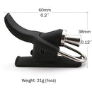 LIZHOUMIL 2 Pack Sea Fishing Casting Trigger, Casting Cannon Clip, Bionic Finger, Thumb Button, Fixed Spool Casting Aid for Sea Shore Beach Fishing Black