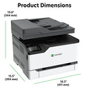 Lexmark MC3326i Colour Multifunction Laser Printer with Print, Copy, Cloud Fax, Scan and Wireless Capabilities, Full-Spectrum Security, 3 Year Guarantee and Prints Up to 24 ppm (UK Version)