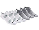 Saucony Men s Ventilating Comfort Fit Performance No-Show Socks, Grey Fashion (6 Pairs), Medium-Large US