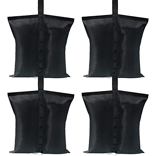 ABCCANOPY Outdoor Gazebo Weight Bags for Instant Pop up Folding Marquee Party Stall Tent Leg Weights,Gazebo Sand Bags 4pcs-Pack