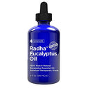 Radha Beauty Eucalyptus Essential Oil 4 oz - 100% Pure & Therapeutic Grade