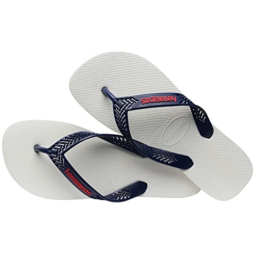 Havaianas Men's Power Light Solid Flip-Flop, White, 4.5/5 UK