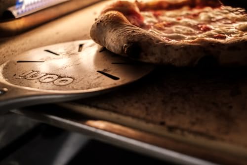 Ooni Pizza Turning Peel – Long Handle Lightweight Metal Pizza Peel for Making Homemade Pizza – Ooni Outdoor Pizza Oven Accessories