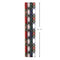 Hallmark Christmas Wrapping Paper Bundle with Cut Lines on Reverse, Plaid (Pack of 4, 120 sq. ft. TTL) Red and Black, Green and Blue, Red and Green Plaid, 4 Pack