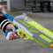 Nerf Hyper Impulse-40 Blaster, 30 Nerf Hyper Rounds, Spring-Open Instant Reload Hopper, Up to 110 FPS Velocity, Eyewear Included