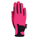 (Age 6-8 years, Pink) - Kids Horse Riding Gloves Children Equestrian Kids Gloves Child Horseback Bike Gardening Boys & Girls Mittens Pony Youth Outdoor Mitts