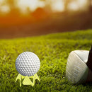 Practical Golf Simulator Tees - 20Pcs Plastic Golf Tees Lightweight Golf Simulator Tees for Turf and Driving Range