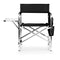 Picnic Time ONIVA - a Brand - Sports Chair with Side Table, Beach Chair, Camp Chair for Adults, (Black)