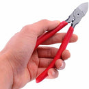 Wire Cutters 6 Inch Precision Flush Cut Pliers Ultra Sharp Side Cutter Clippers Sharp Diagonal Cutters for Crafts, Jewelry Making, Electronics Red