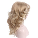 STfantasy 1920s Wig for Women Mid Long Wave Blonde Hair Natural Wig Women Daily Costume Cosplay Party