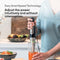 Braun Household MultiQuick 7 Hand Blender MQ7087X , Black, Hand Blender, Food Processor, Mixer, Juicer, ActiveBlade System, EasyClick Plus System, Splash Control