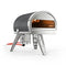 ROCCBOX Gozney Portable Outdoor Pizza Oven - Includes Professional Grade Peel, Built-In Thermometer and Safe Touch Silicone Jacket Propane Gas Fired, With Rolling Wood Flame Grey (RBX1GREYDE)