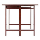 Winsome Taylor Solid Wood Drop Leaf Table - Walnut