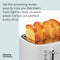 Morphy Richards Vector 4 Slice Toaster 248134 White Four Slice Toaster White Toaster