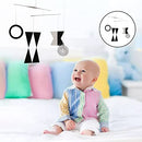 Colaxi Montessori Mobile Toy Black and White Mobile Toy Hanging Gift for Newborn Baby Activity Toys - Finished