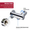 Decaura 3-Mode Handheld Shower Head with 150cm Shower Hose Brass Wall Elbow Bracket Soft Spray Luxury Massage (Chrome)