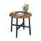 VASAGLE Round Dining Table, for Living Room, Office, Round Top, 31.5 x 31.5 x 29.5 Inches, Brown