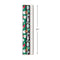 Hallmark Christmas Wrapping Paper for Kids with Cut Lines on Reverse (3 Rolls: 120 Sq. Ft. Ttl.) Multicultural Santa Claus"Merry Christmas" in Red, Green and Yellow Tri-Pack Red, Green, Yellow, Black, White 0005JXW1207