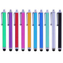 [10 Pack] MEZON Premium Universal Capacitive Touch Screen Stylus Pens – Vibrant Colours, Lightweight Design, Convenient Size 10cm – Compatible with All Tablets and Smartphones