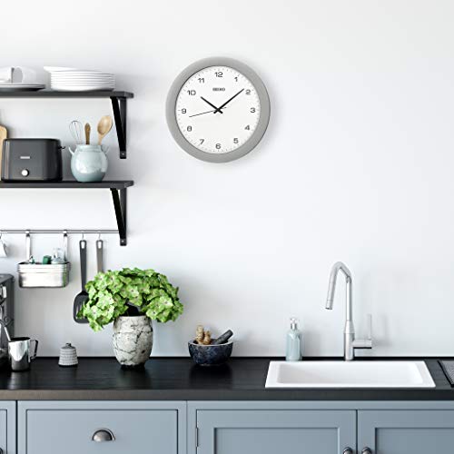 Seiko Office Wall Clock, Silver Tone, No Size