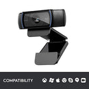 LOGITECH C920 HD Pro Webcam FHD 1080p/H.264/Autofocus/15MP LS-> VILT-C922