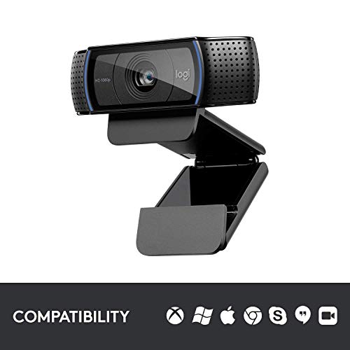 LOGITECH C920 HD Pro Webcam FHD 1080p/H.264/Autofocus/15MP LS-> VILT-C922