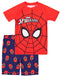 Marvel Spider-Man Swimsuit Boys Kids Two Piece Top Shorts Swim Set 5-6 Years Red