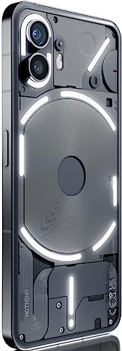 Nothing Phone (2) - 12 GB RAM + 256GB, Glyph Interface, Nothing OS 2.0, 50 MP Dual Camera, 6.7” LTPO AMOLED Display, 4700 mAh Battery, Water Resistant, 5G Unlocked Android Smartphone, Dark Gray