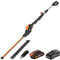 WORX 20V Cordless Pole Hedge Trimmer with POWERSHARE 2Ah Battery and Charger - WG252E