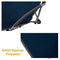 Pacific Pass Lightweight Camp and Beach Chair w/Built-in Cup Holder, Includes Carry Bag - Navy/Gray