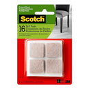 Scotch Felt Pads 2.5cm SP844 (Pack of 16)