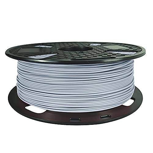 PLA MAX PLA+ Steel Gray PLA Filament 1.75 mm 3D Printer Filament 1KG 3D Printing Materials CC3D Light Gray PLA Pro Plus PLA + Filament Grey Colour