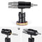 Handlebar End Plugs Multi Tools - Bar End Tool Includes Chain Tool, TORX T25, HEX 3/4/5mm - Bike Tool Kit for MTB/Road Bicycle (rainbow)