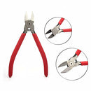 Wire Cutters 6 Inch Precision Flush Cut Pliers Ultra Sharp Side Cutter Clippers Sharp Diagonal Cutters for Crafts, Jewelry Making, Electronics Red