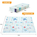 Baby Play Mat Playmat Kids Activity Gym Center 200cmx180cm 15mm Thick