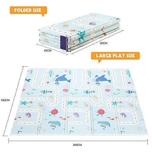 Baby Play Mat Playmat Kids Activity Gym Center 200cmx180cm 15mm Thick