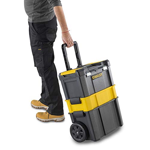 Stanley Essential Rolling Workshop with Metal Latches