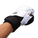 Amagogo Half-Finger Boxing Gloves/MMA Sandbag Fighting Sparring Gloves for Kid Adult - White, XS