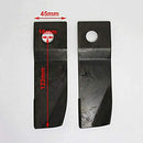 Acbbmns Compatible 2 Sets Lawn Mower Blades & Bolts for 19" Honda HRU194/195/196/197 HRU19R HRU19D