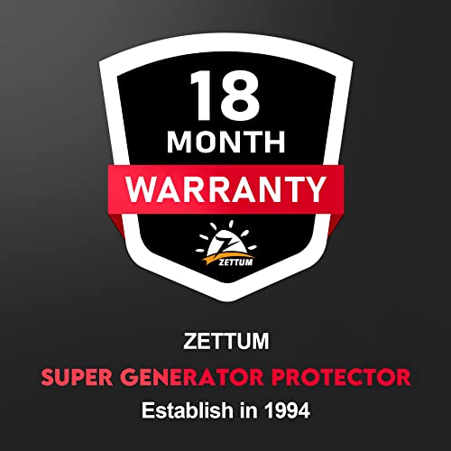 Zettum Generator Cover 32 Inch - 600D Outdoor Generator Covers Heavy Duty Waterproof, Small Outside Equipment Cover for DuroMax, Westinghouse, Champion, Predator, Honda Portable Generator 5000-10000W