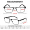 CRGATV 3-Pack Reading Glasses for Men Blue Light Filtering Full Frame Metal Readers Anti Uv/Eye Strain/Glare (+1.75 Magnification Strength)