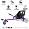 KKA Hoverboard Accessories, Hoverboard Seat Attachment Fits Self Balancing Scooter Go Cart Frame (Black)