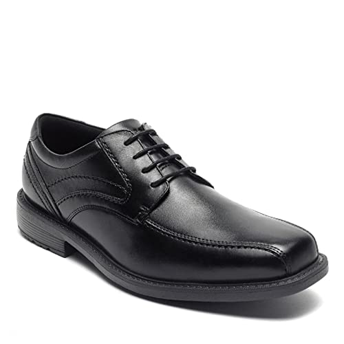 ROCKPORT Mens Style Leader 2 Bike Toe Oxfords-Shoes, Black, 13 US Wide