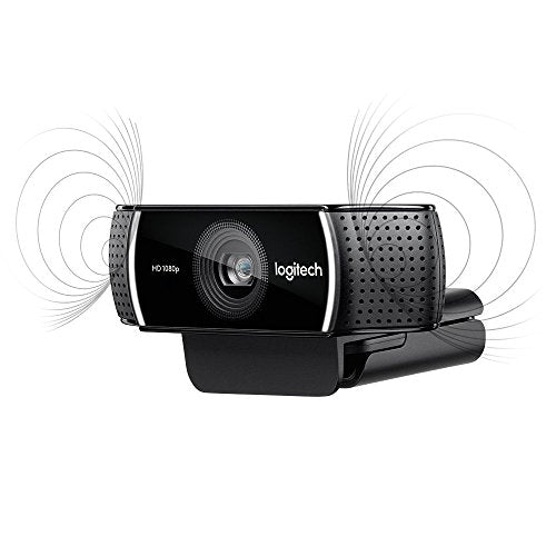 Logitech C922 Pro Stream 1080P HD Camera Webcam with Tripod for Game Streaming
